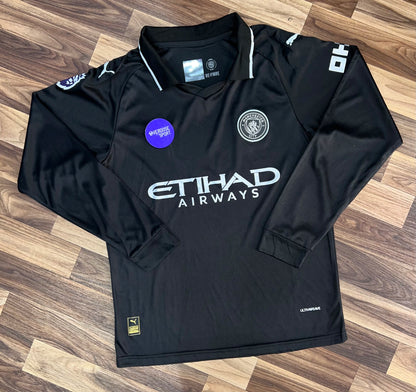 Pull Manchester City Away Manches Longues 2025/2026 – Édition Officielle