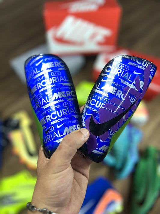 Nike Protège-Tibias Mercurial – Bleu