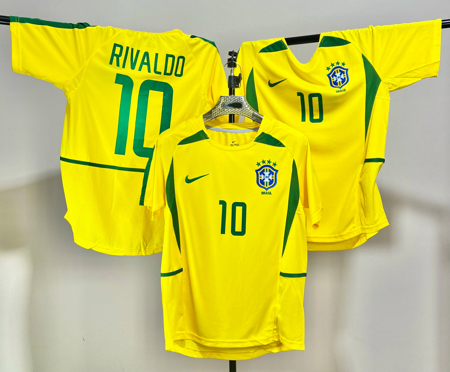 T-shirt Brésil – Rivaldo Mondial 2002