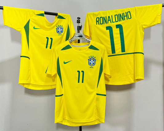 T-shirt Brésil – Ronaldinho Mondial 2002
