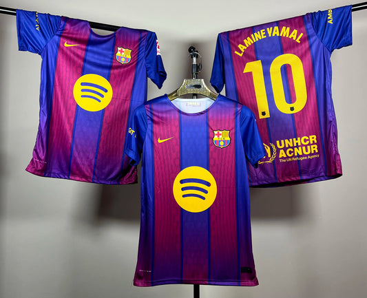 T-shirt Fc Barcelone Domicile  – Lamine Yamal #10