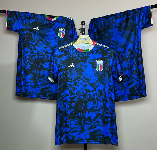 T-shirt Italie 2023/2024 Bleu Édition Spéciale