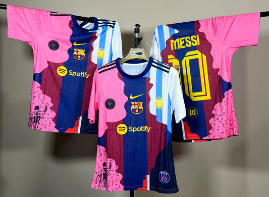 T-shirt Lionel Messi – La Légende sur Tous les Terrains