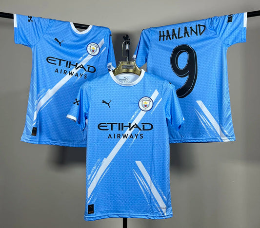 T-shirt Officiel Manchester City 2025/2026 - HAALAND