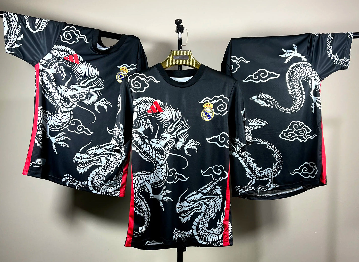 T-shirt Real Dragon – Noir | Édition Spéciale 2025/2026
