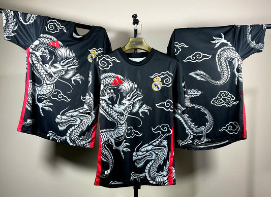 T-shirt Real Dragon – Noir | Édition Spéciale 2025/2026