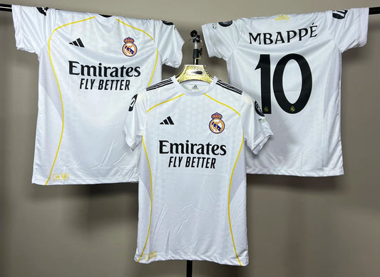 T-shirt Real Madrid 2025/2026 – Mbappé #10
