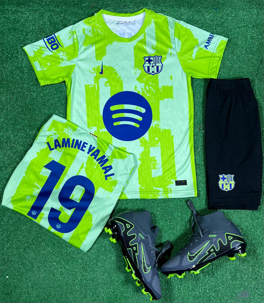 Tenue Enfant Barça – Third Kit 2024/2025