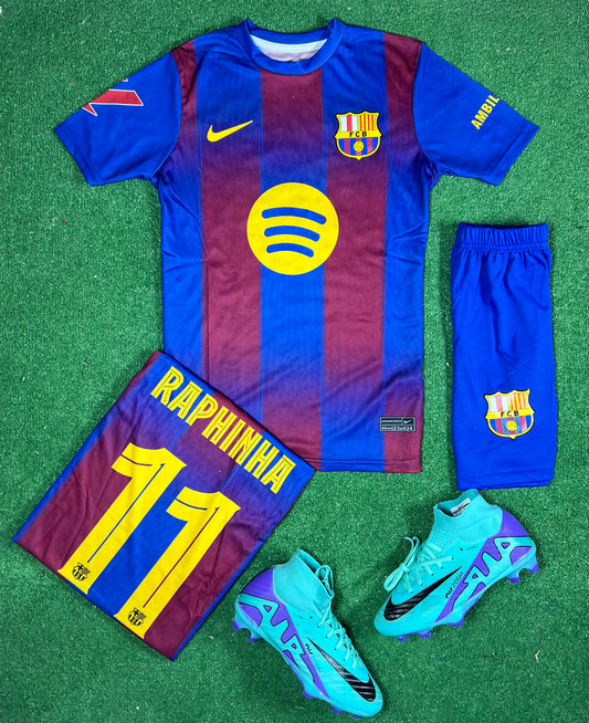 Tenue Enfant FC Barcelona 2025/2026 #Raphinha
