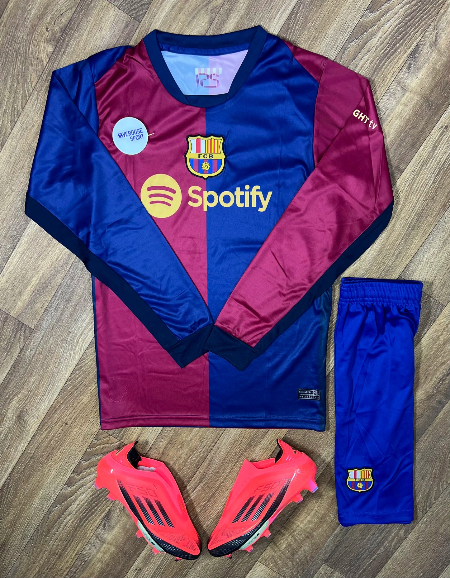Tenue FC Barcelone 2024/2025 Home – Manche Longue