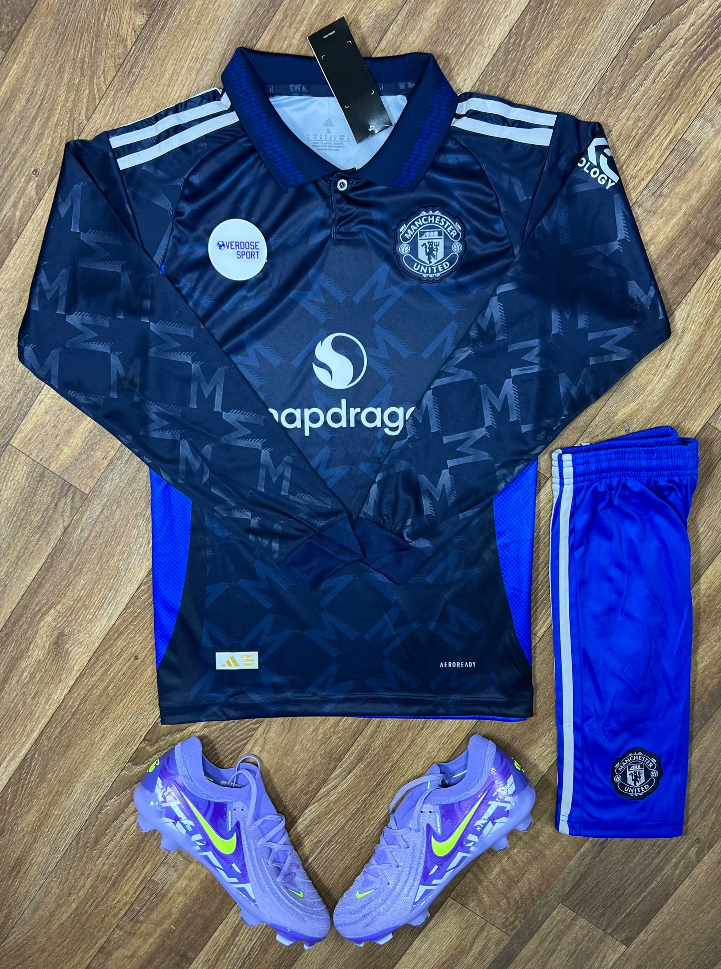 Tenue Manchester United 2024/2025 Away – Manche Longue