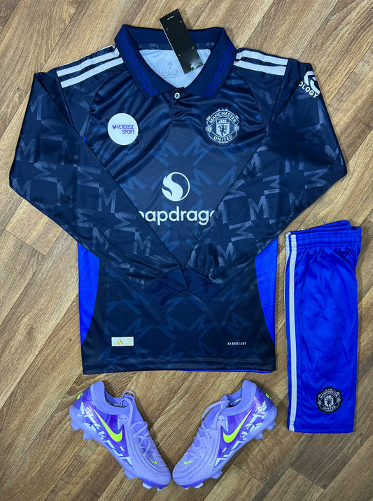 Tenue Manchester United 2024/2025 Away – Manche Longue