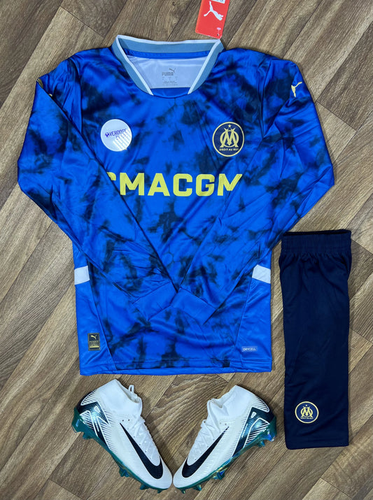 Tenue Olympique de Marseille 2024/2025 – Manche Longue