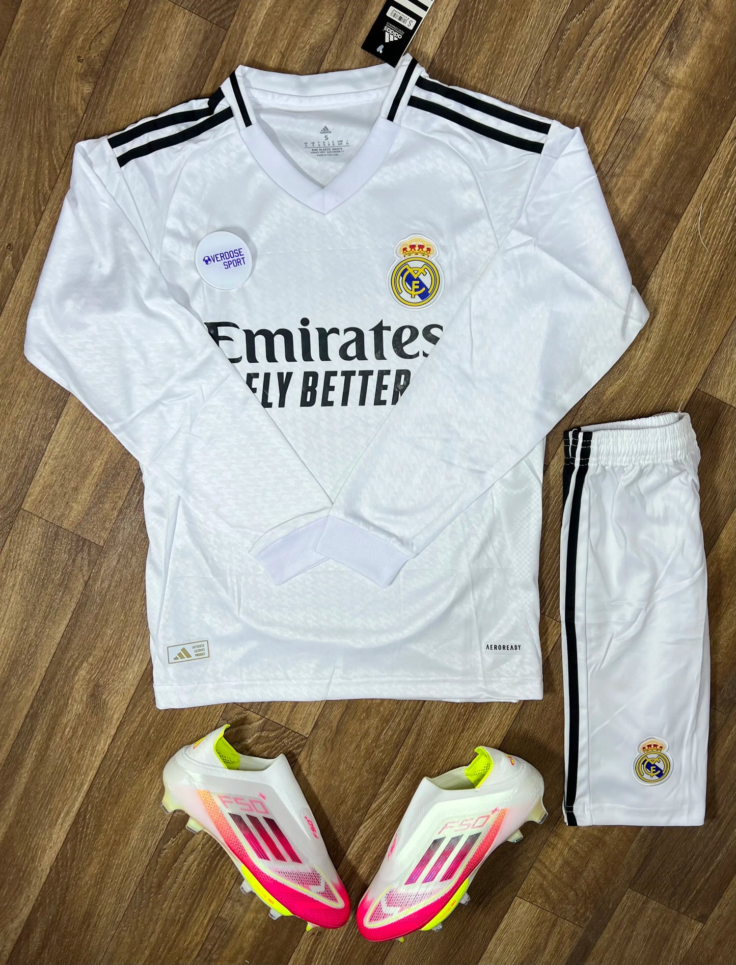 Tenue Real Madrid 2024/2025 – Manche Longue