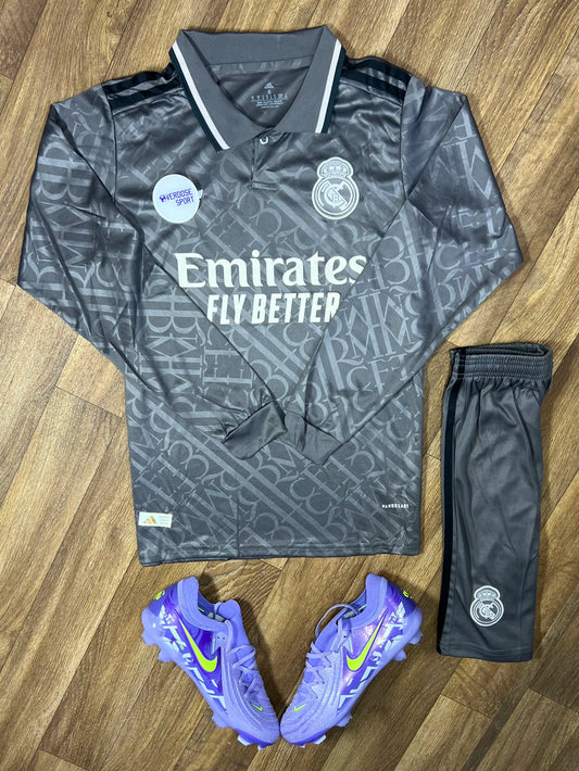 Tenue Real Madrid 2024/2025 – Manche Longue