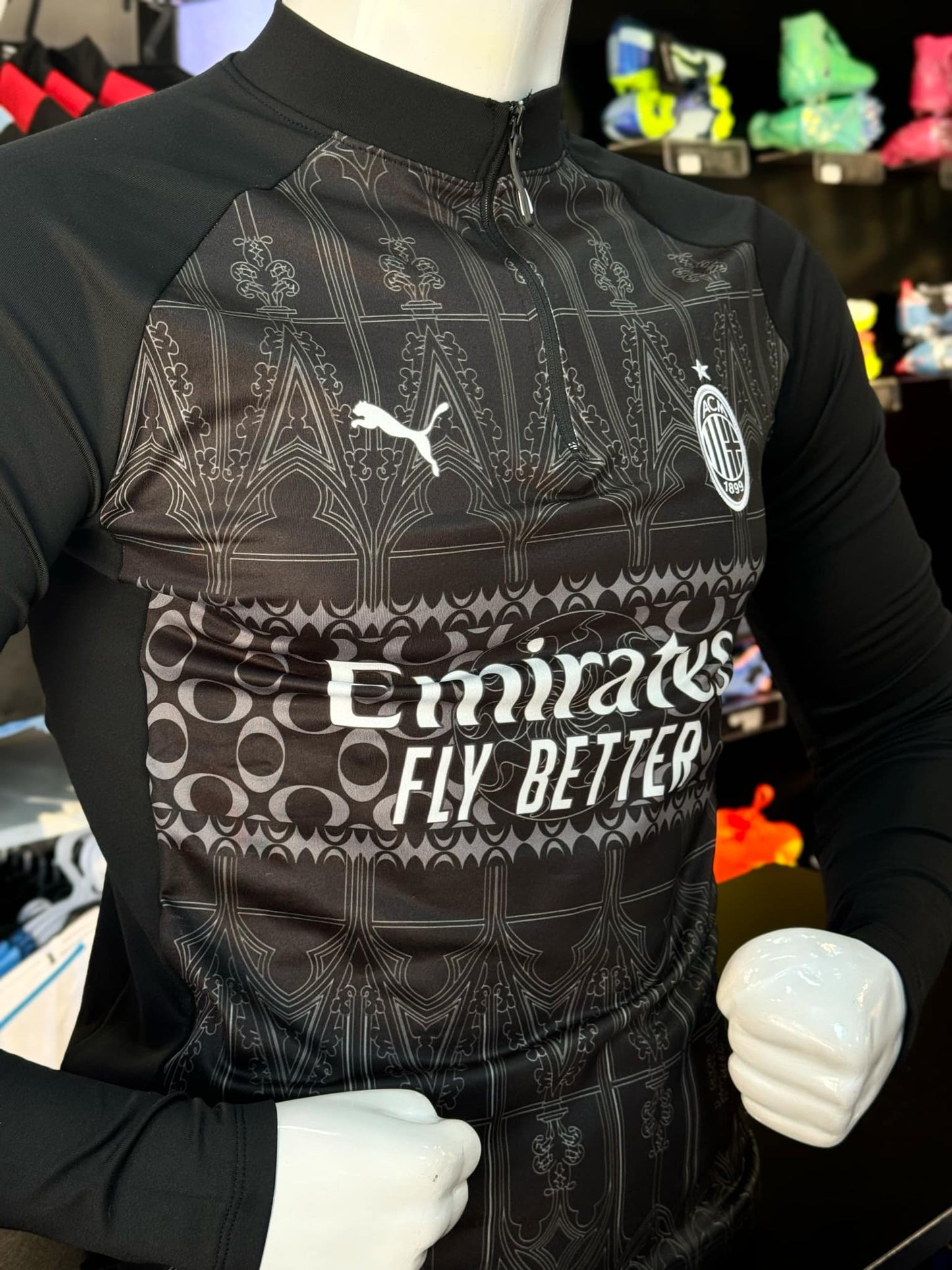 Half Zip AC Milan - Overdose Sport