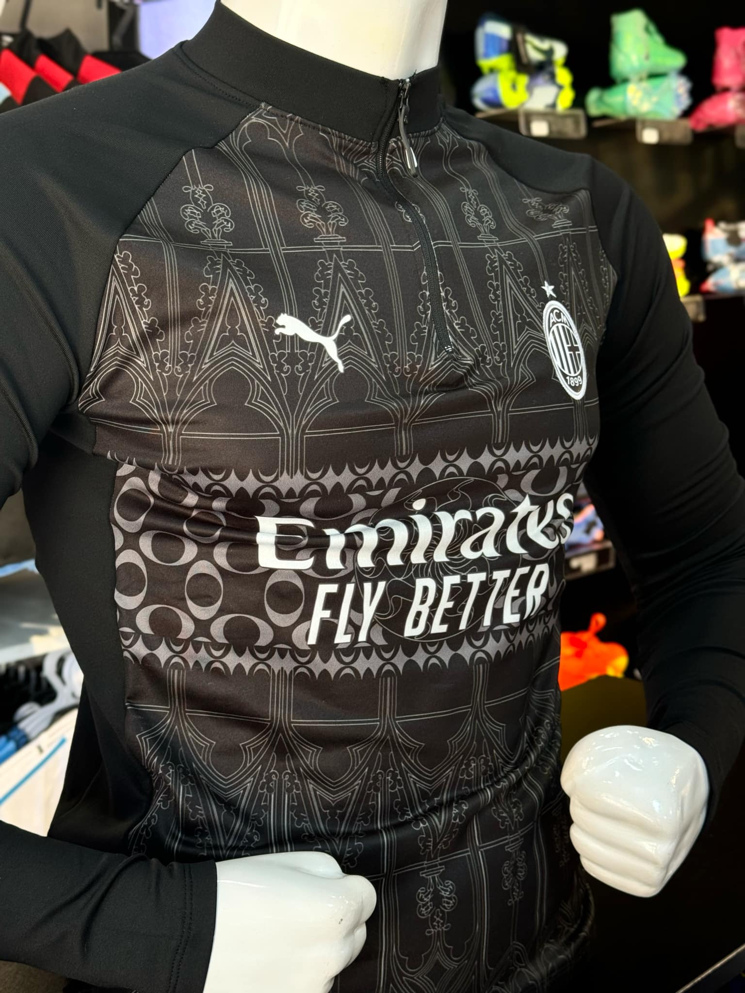 Half Zip AC Milan - Overdose Sport