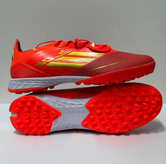 Demi Crampons Adidas F50 -Rouge