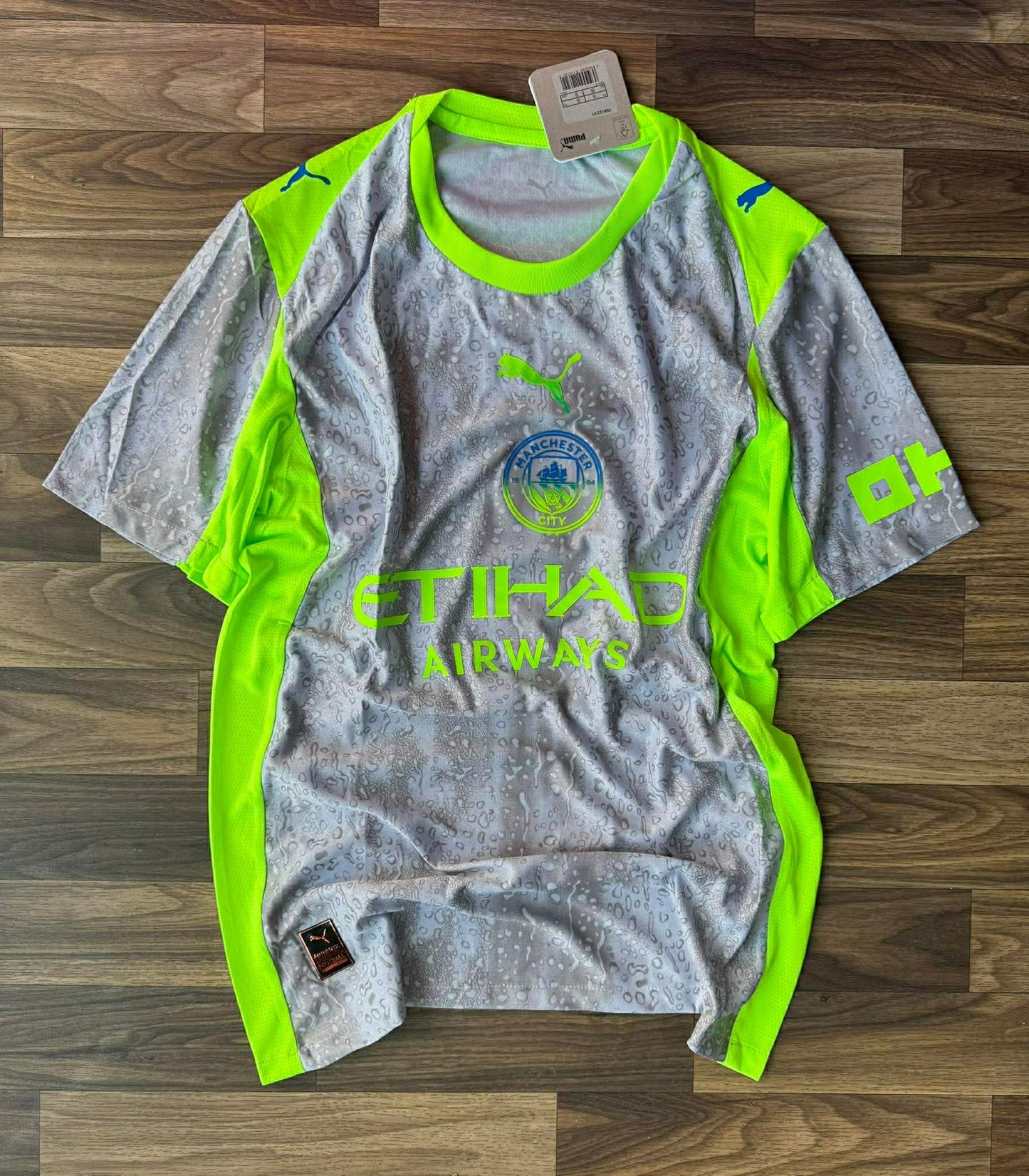 T-shirt Manchester City FC Authentic Third pour la saison 2025/26.