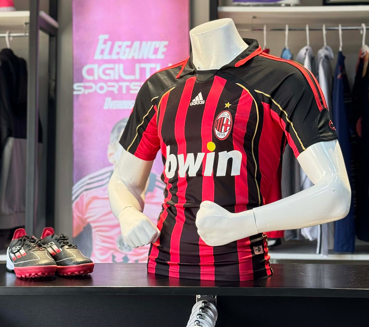 T-shirt vintage domicile AC Milan, saison 2006-2007