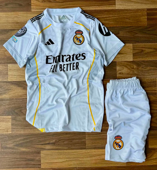 Tenue Enfant Real madrid 25/26, Mbappé 10