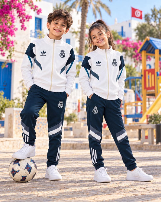 Tracksuit Enfant Real Madrid 2025/2026 – Édition Spéciale