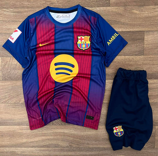 Tenue enfant FC Barcelone 2025-2026, Lamine Yamal 10