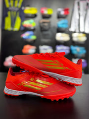 Demi Crampons Adidas F50 -Rouge
