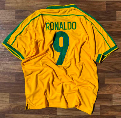 T-shirt vintage Brésil 1998, Ronaldo9