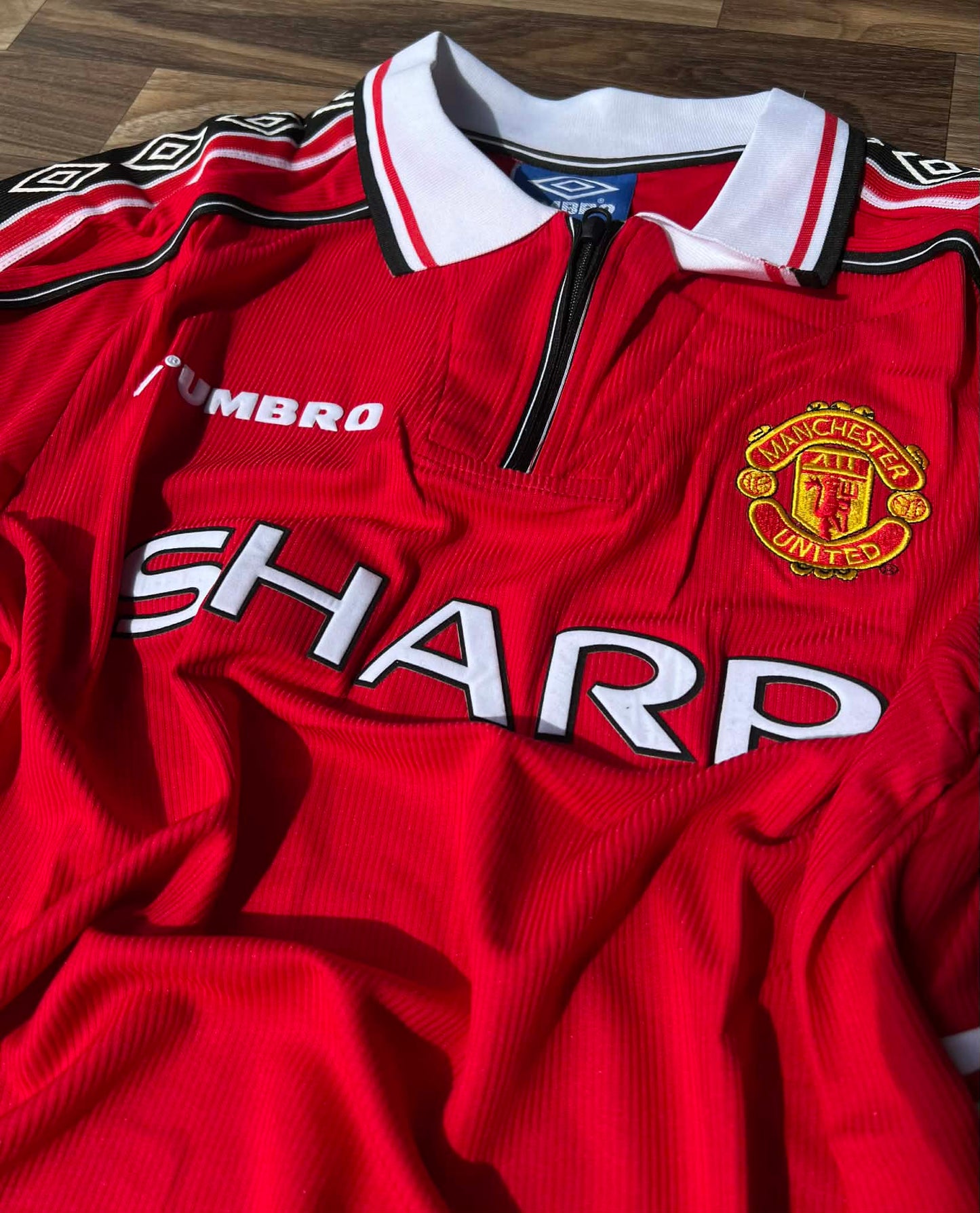 T-shirt vintage Manchester United, saison 1998-1999