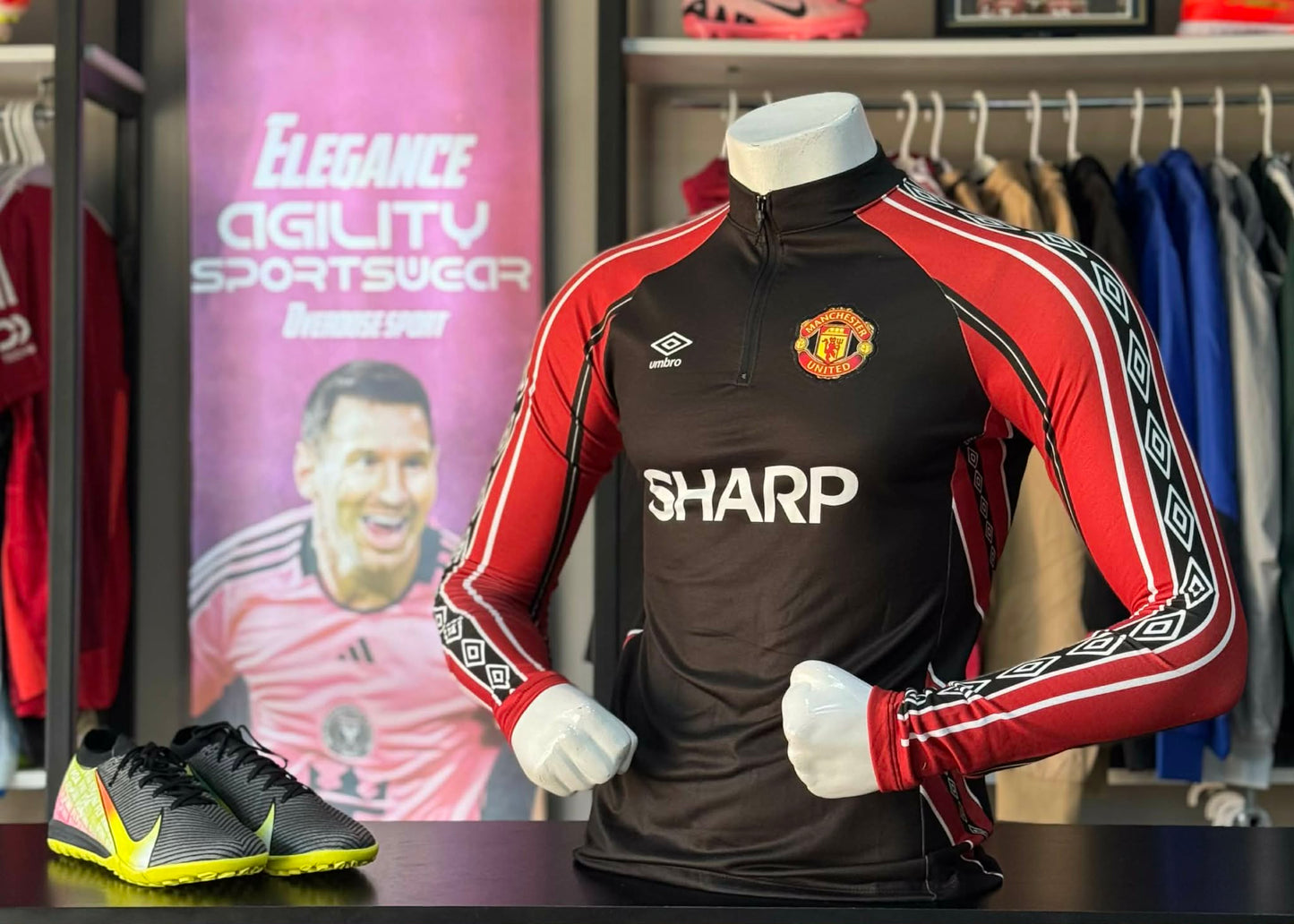 Half zip Manchester united