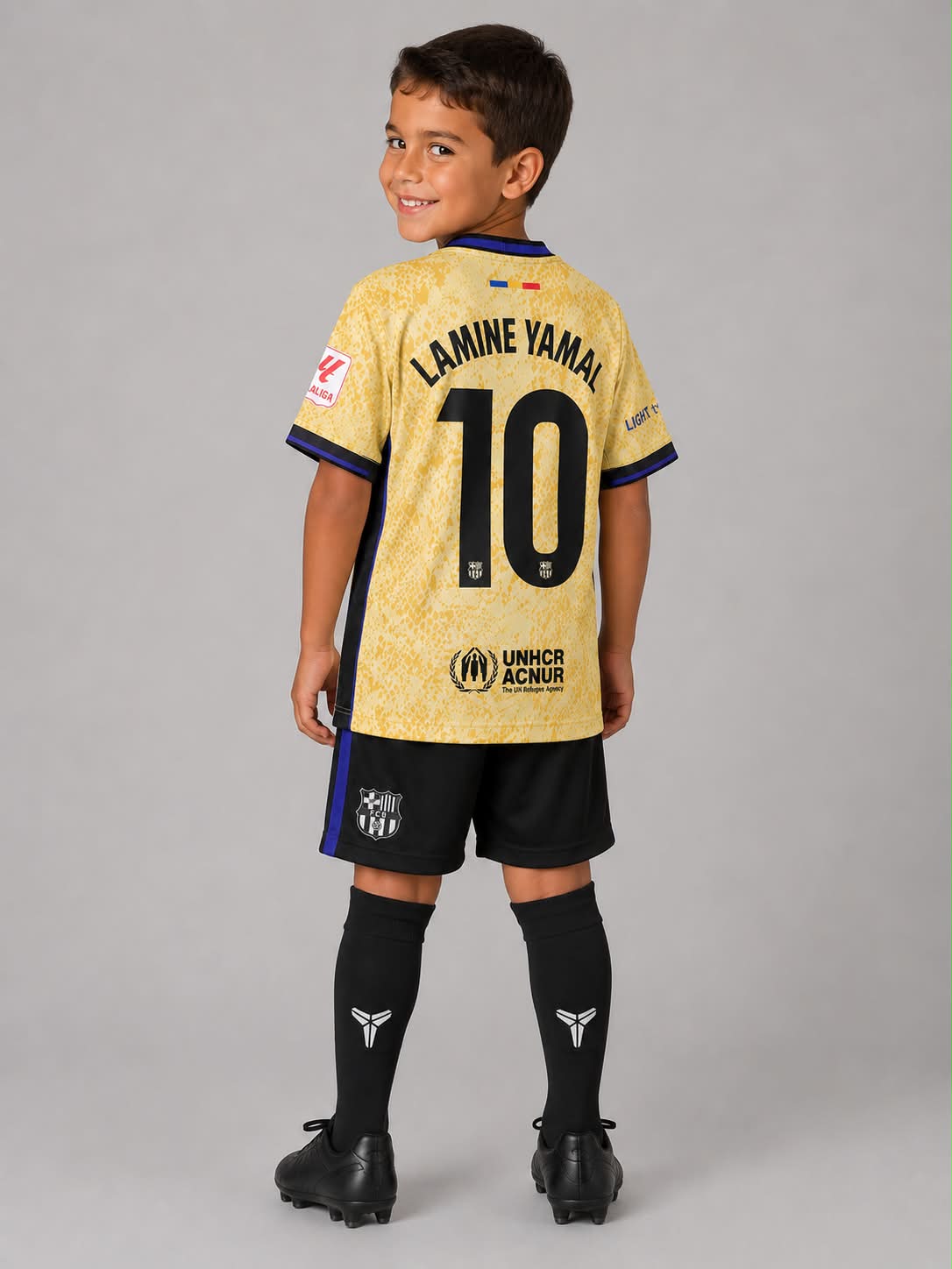 Tenue Enfant FC Barcelone, Lamine yamal 10