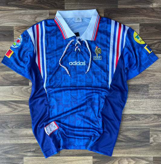 T-shirt vintage Équipe de France, modèle 1996