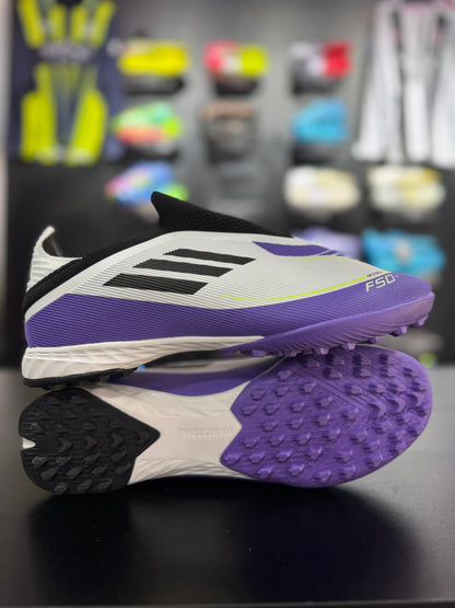 Demi Crampons Adidas F50 Sans Lacets