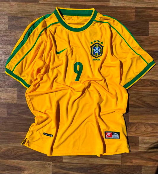 T-shirt vintage Brésil 1998, Ronaldo9