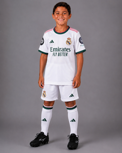 Tenue enfant Real Madrid 26/27, Mbappé 10