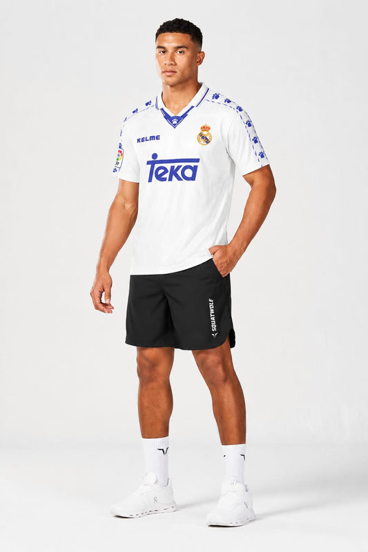 T-shirt vintage domicile rétro Kelme du Real Madrid, saison 1996/1997