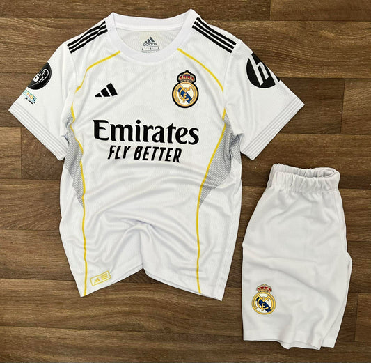 Tenue enfant Real Madrid 25/26, Kylian Mbappé