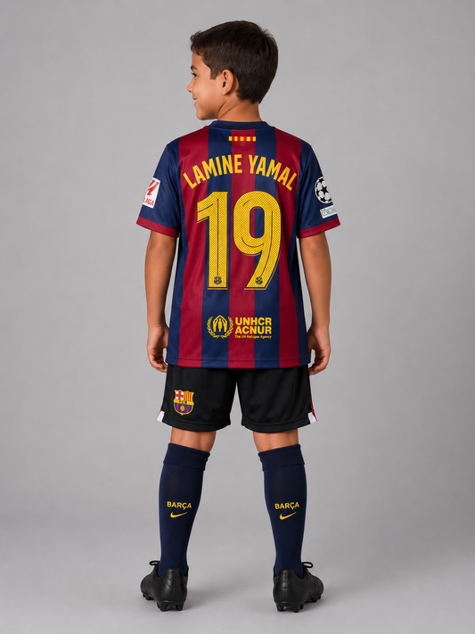 Tenue enfant FC Barcelone, Lamine Yamal 19