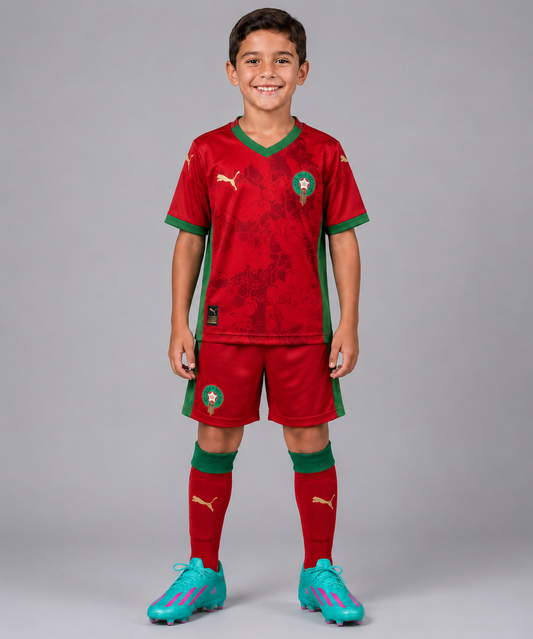 Tenue Enfant Équipe du Maroc domicile 2024/2025