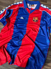 T-shirt vintage du FC Barcelone, des saisons 1992 à 1995