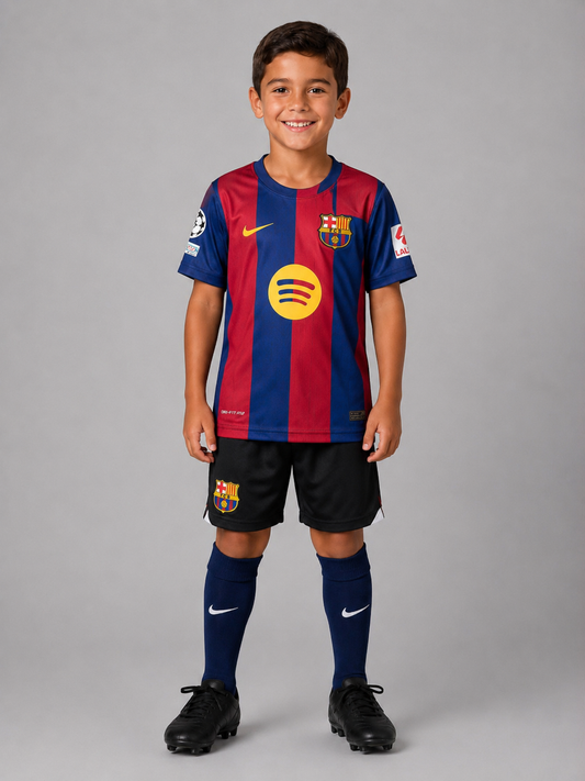Tenue enfant FC Barcelone, Lamine Yamal 19