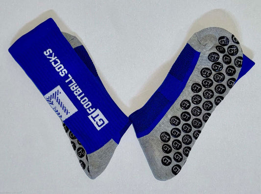 Chaussettes silicone bleu