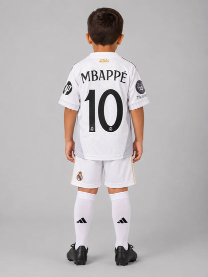 Tenue Enfant Real madrid 25/26, Mbappé 10