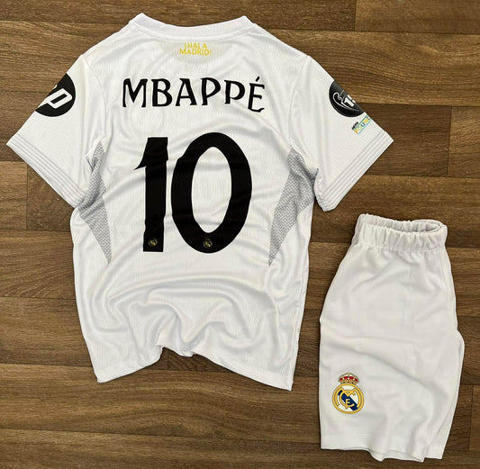 Tenue enfant Real Madrid 25/26, Kylian Mbappé