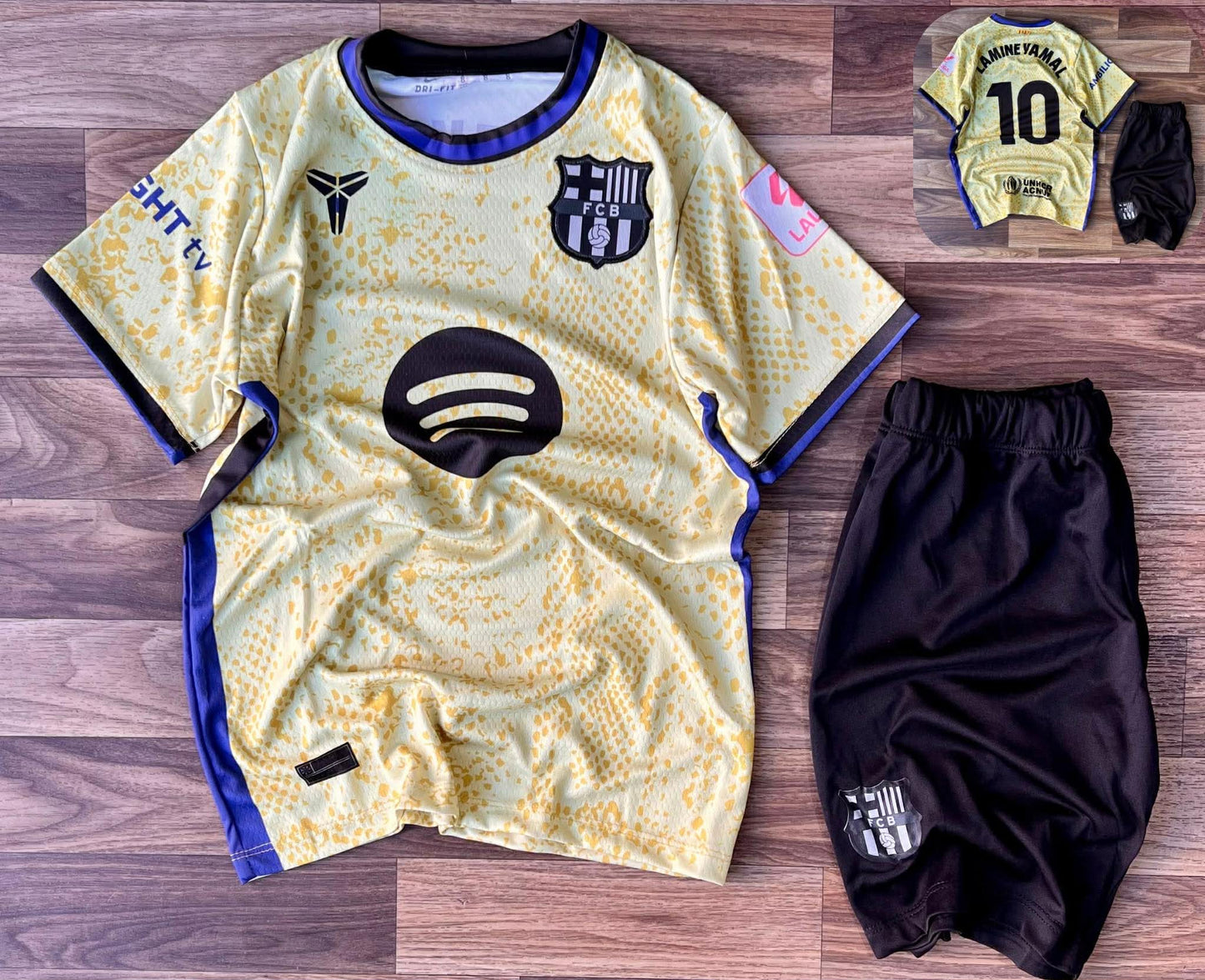 Tenue Enfant FC Barcelone, Lamine yamal 10