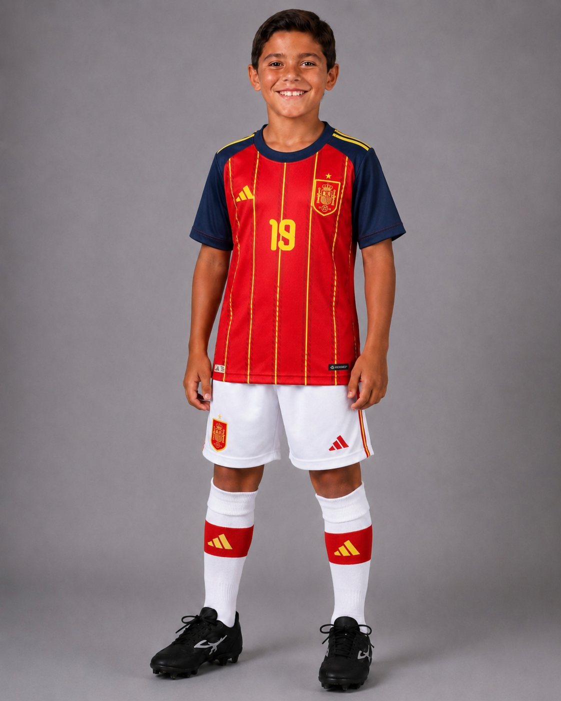 Tenue enfant Espagne, Lamine Yamal 19