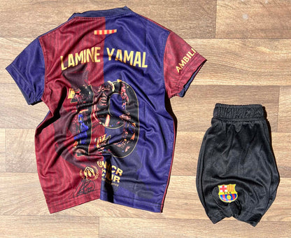Tenue enfant FC Barcelone, Lamine Yamal