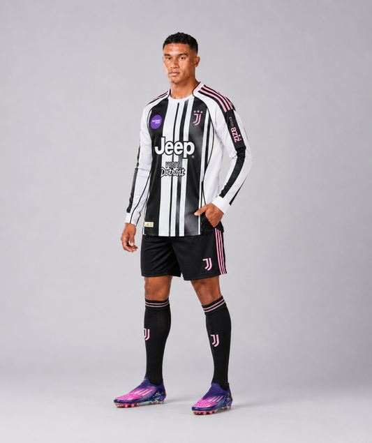 Tenue Juventus Domicile 2025/2026 – Édition Officielle