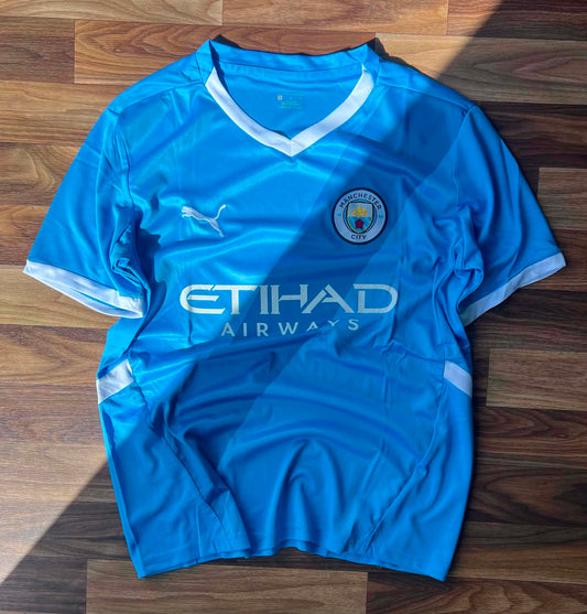 T-shirt domicile manchester city, 2021-2022.